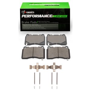 Subaru WRX STI Brake Pads - Front - R1 Concepts - Performance Sport - `13-`17